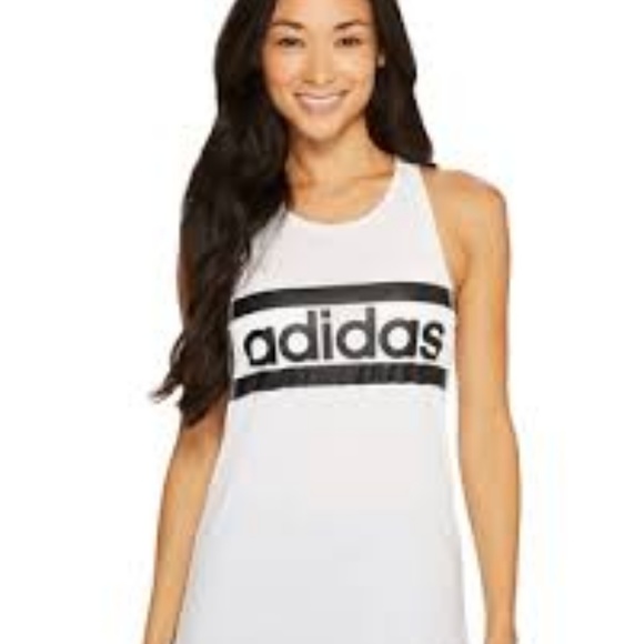 adidas Tops - adidas Linear Core Performer Racerback Tank Top